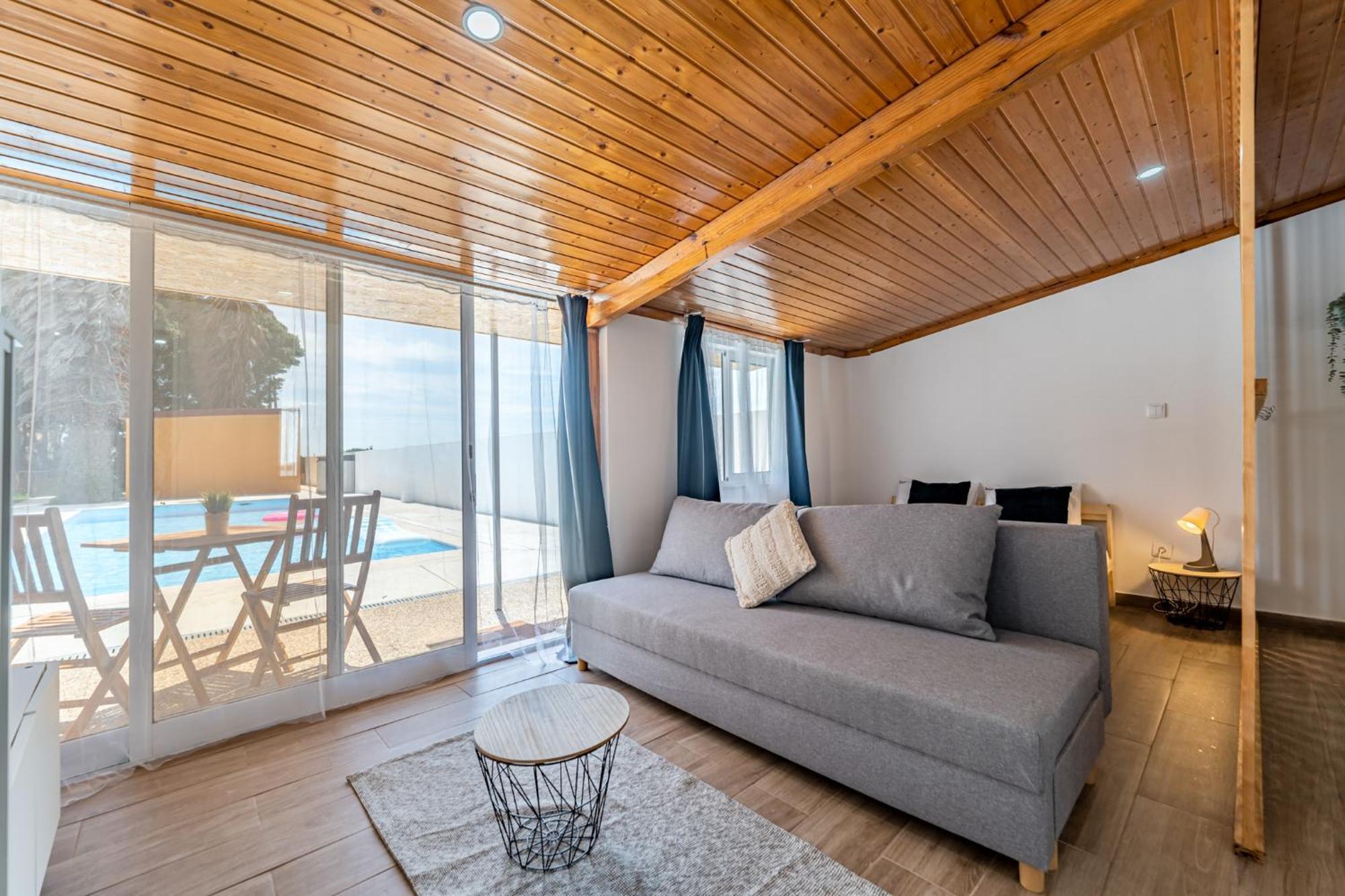 Appartement Wake Up With The Sea Breeze- House With Pool Ap1 à Lavra Extérieur photo